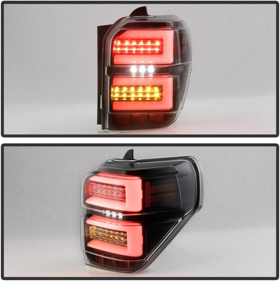 Black Housing Full LED Tube Tail Lights Z870