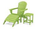 Lime 3-Piece Adirondack Chair Set I560552