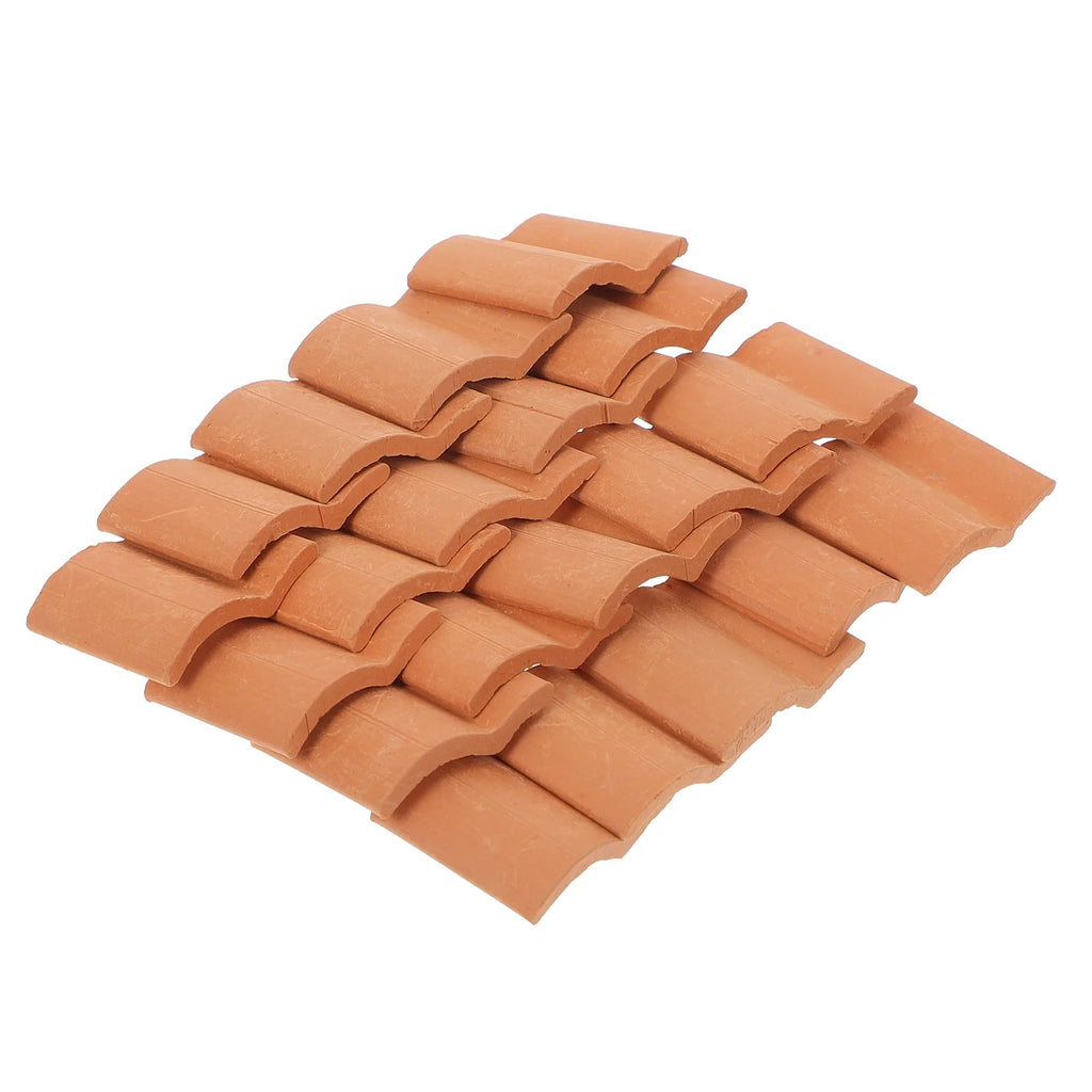 Miniature Roof Tiles for Dollhouse Model Crafts U823