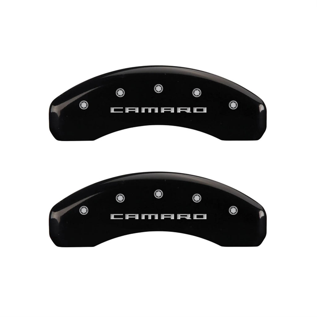 4 Caliper Covers Black Finish Silver CH Q326138
