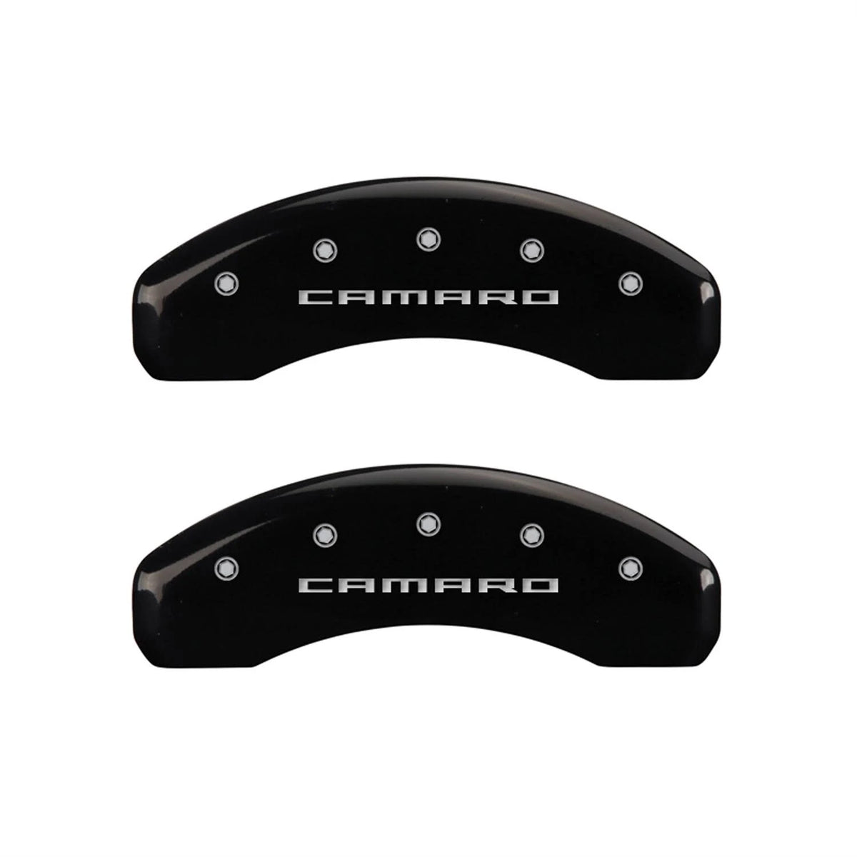 4 Caliper Covers Black Finish Silver CH Q326138