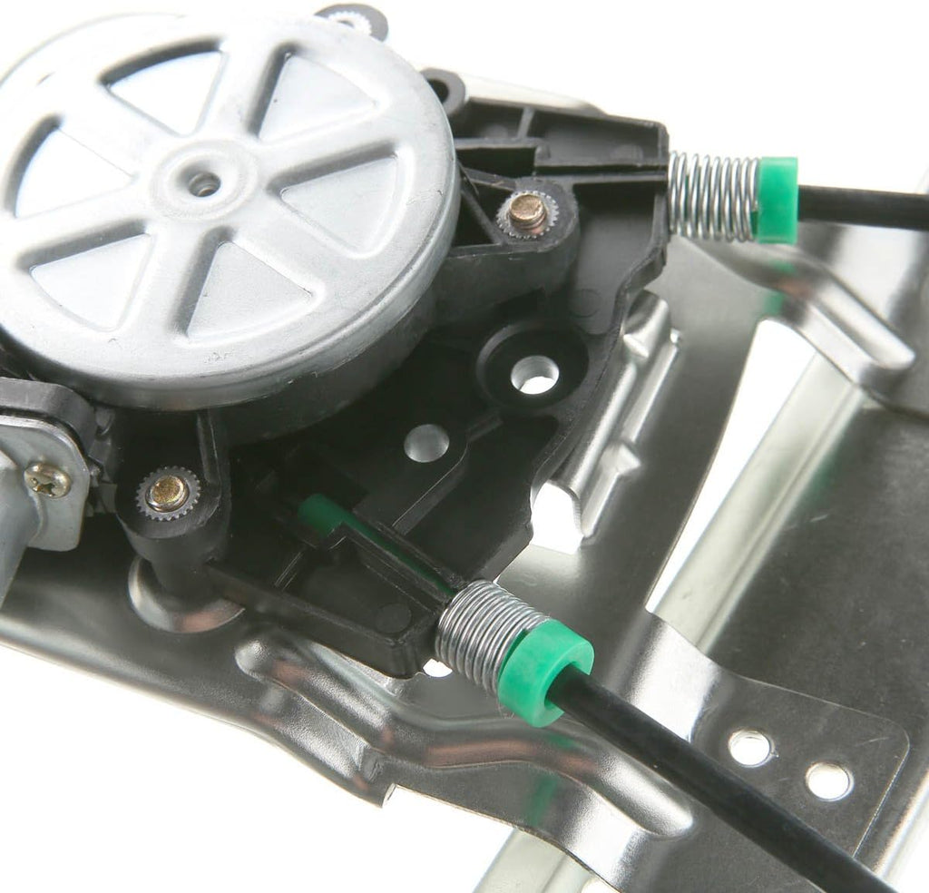 Rear Passenger Side Window Regulator with Motor Assembly Pack of 2 Q6634