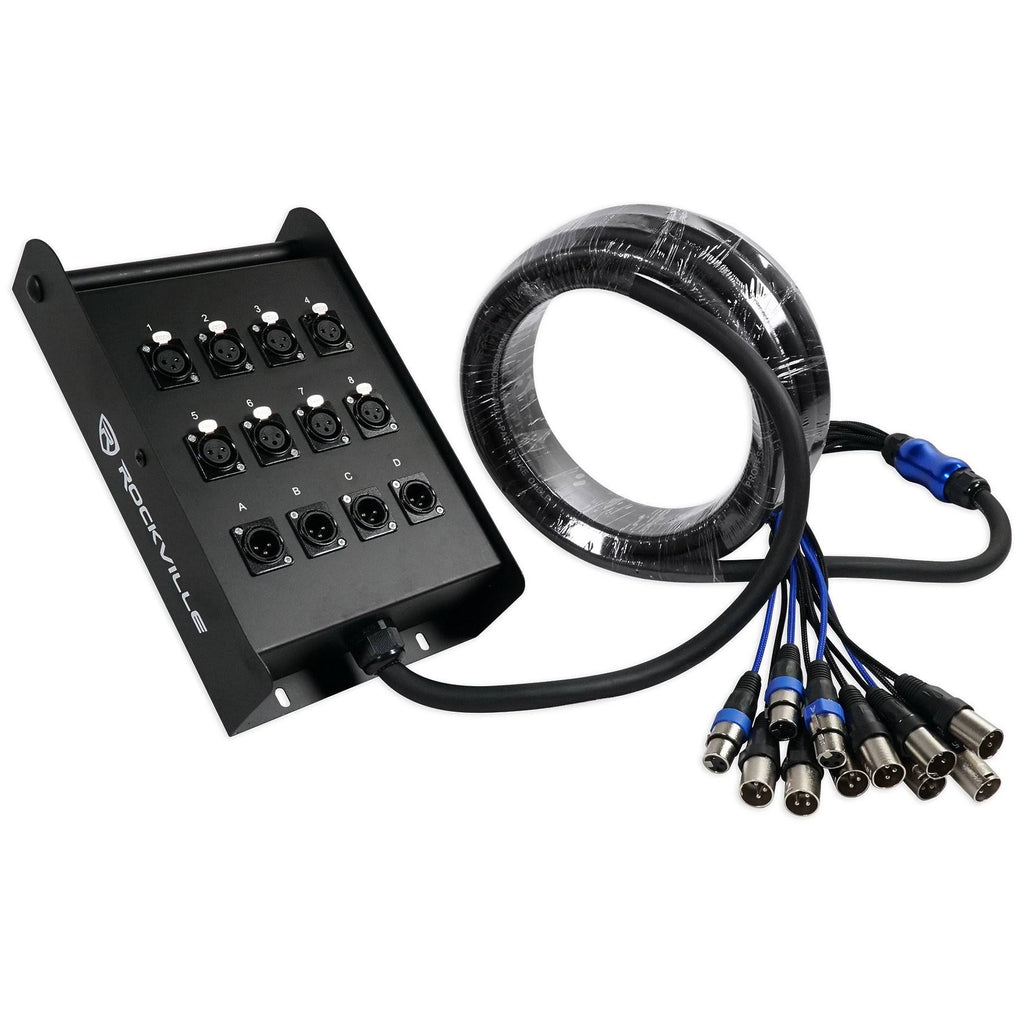 12 Channel 25 Foot XLR Snake Cable T11198