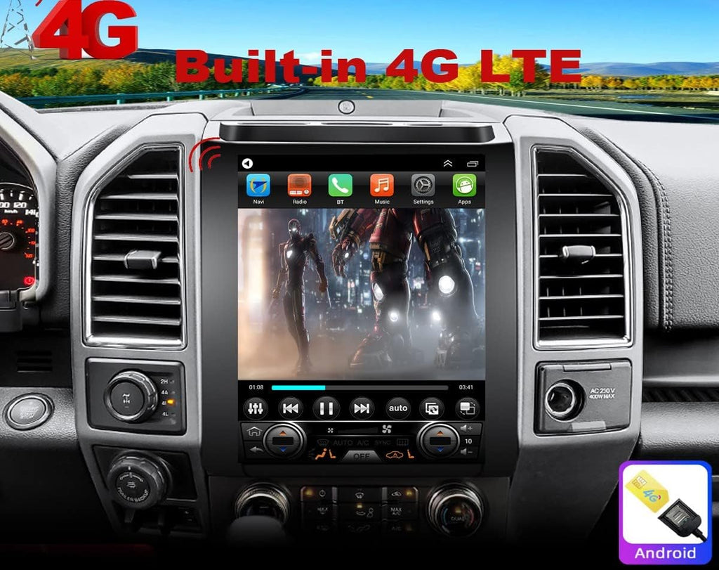 12.1inch Touch Screen Car Stereo Navigation with Wireless Carplay V1548