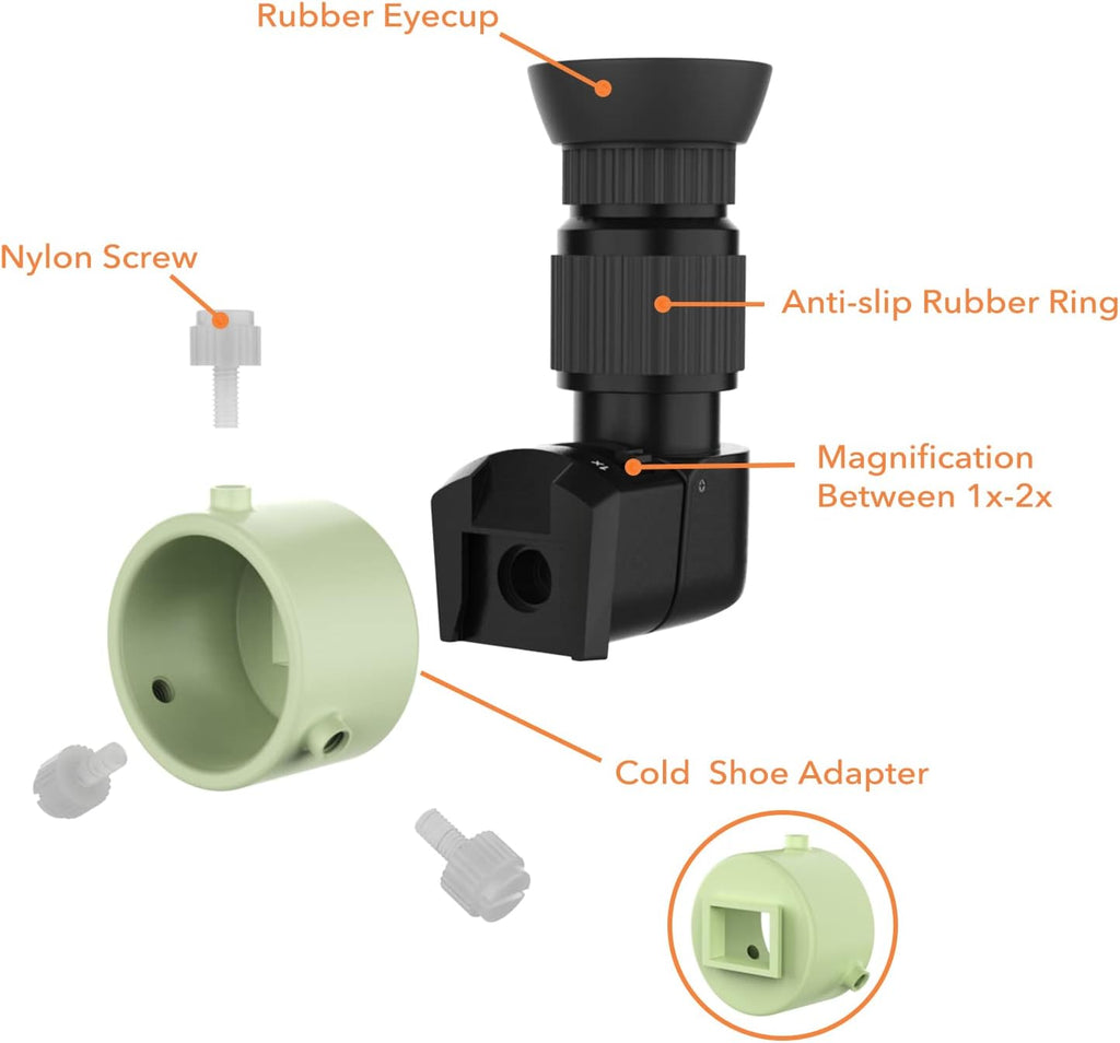Right Angle Viewfinder with Adapter for Polar Scope R71652