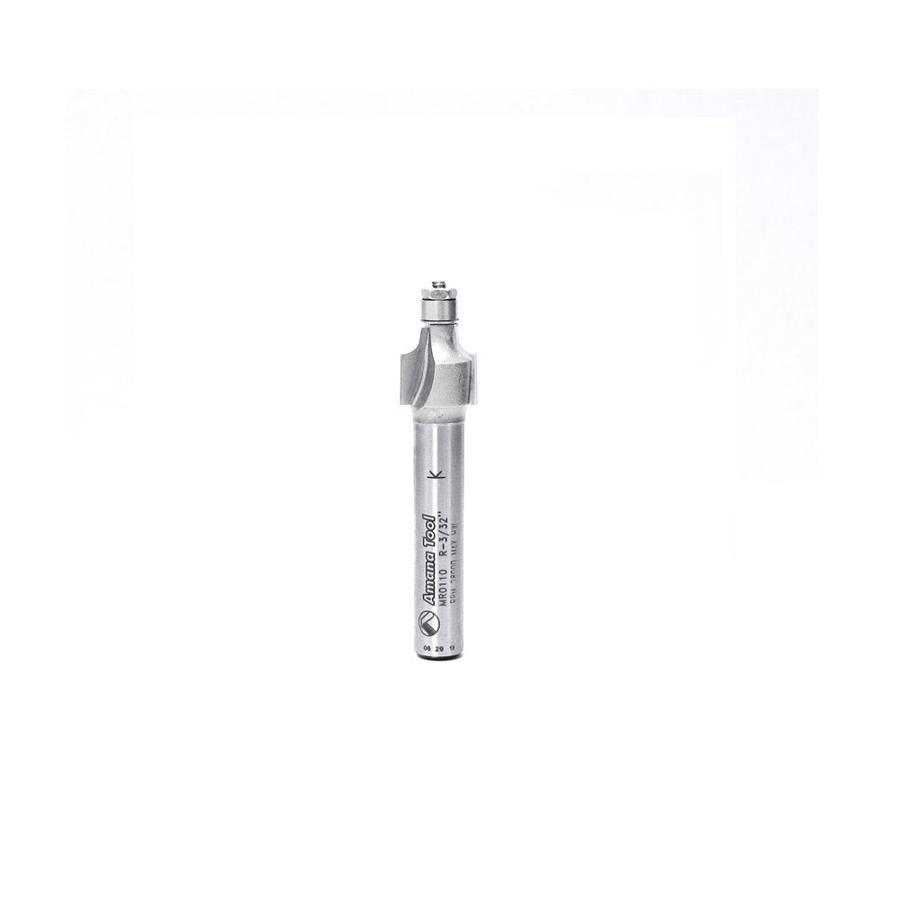 Carbide Tipped 4 Flute Corner Rounding/Beading 1/2 Radius x 1-5/8 Dia Pack of 2 P79003