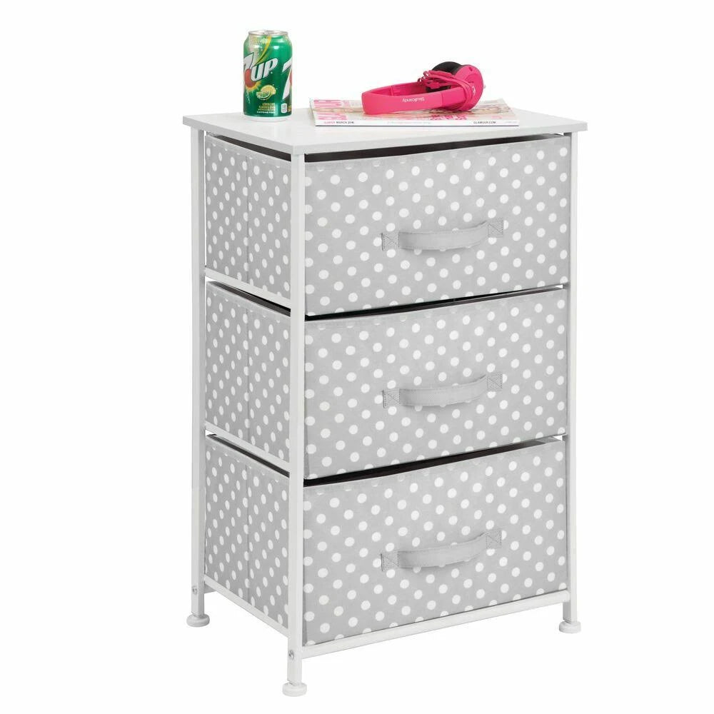 Vertical Dresser Storage Tower with 3 Drawers G5857