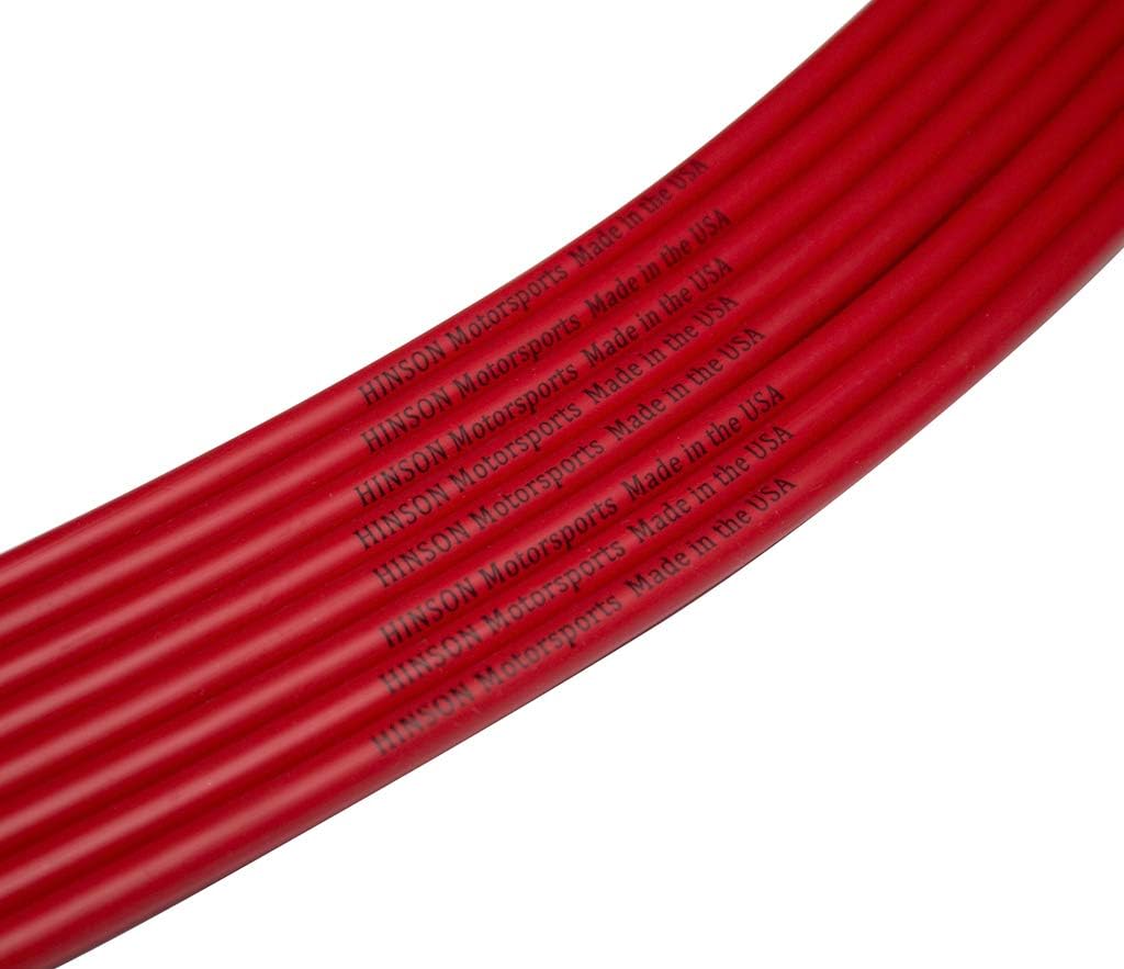 Red LSx Spark Plug Wire Set Pack of 2 H3800