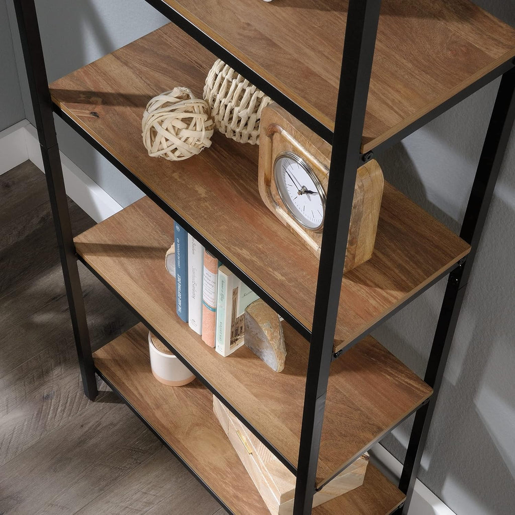 Tall Bookcase, Sindoori Mango Finish K505