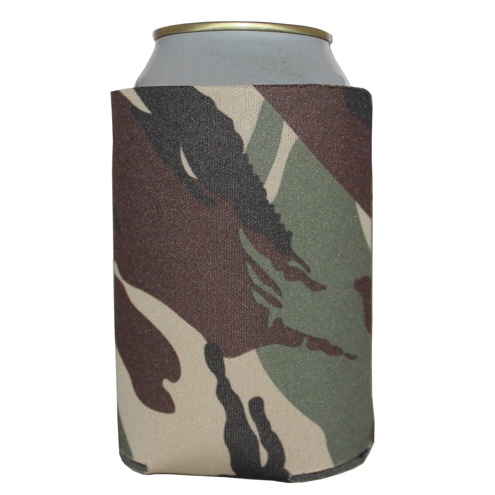 200 Blank Beverage Can Coolers, Brown U60689