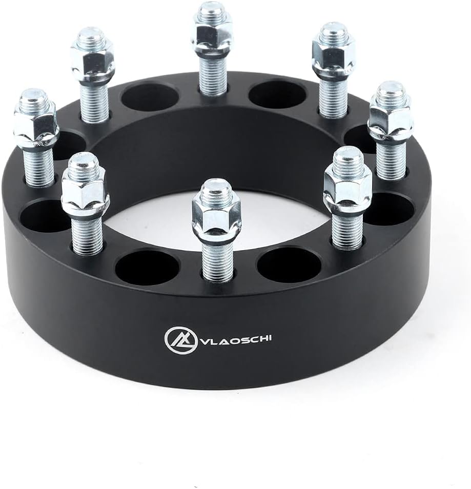 Black Forged 2 Inch Wheel Adapters Pack of 2 P719
