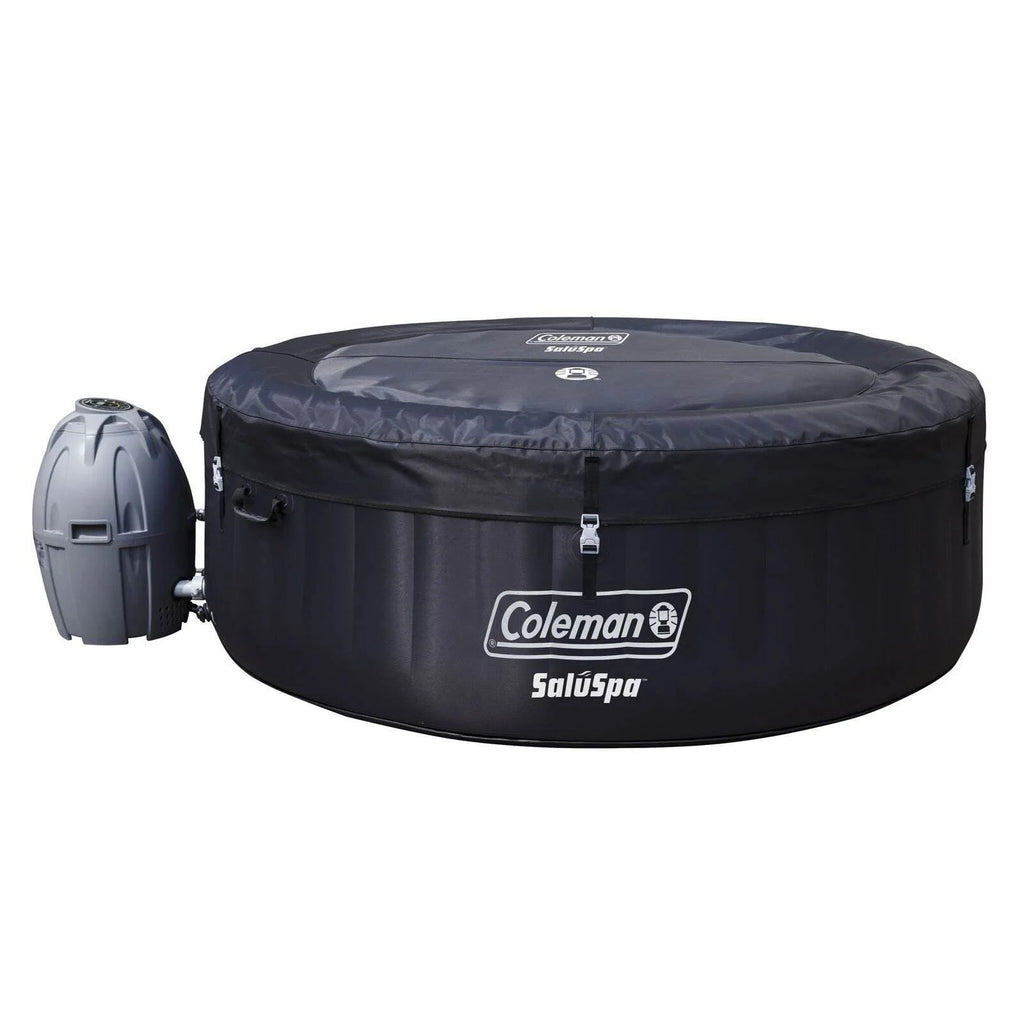 4 Person Inflatable Hot Tub with 3 Piece Cleaning Tool Set S353520