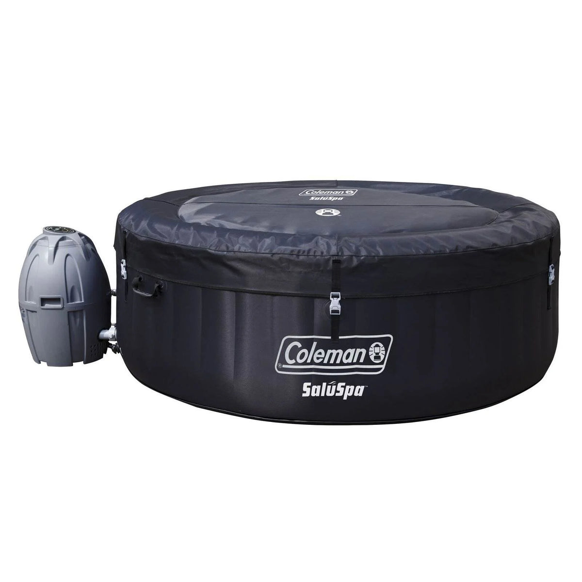 4 Person Inflatable Hot Tub with 3 Piece Cleaning Tool Set S353520