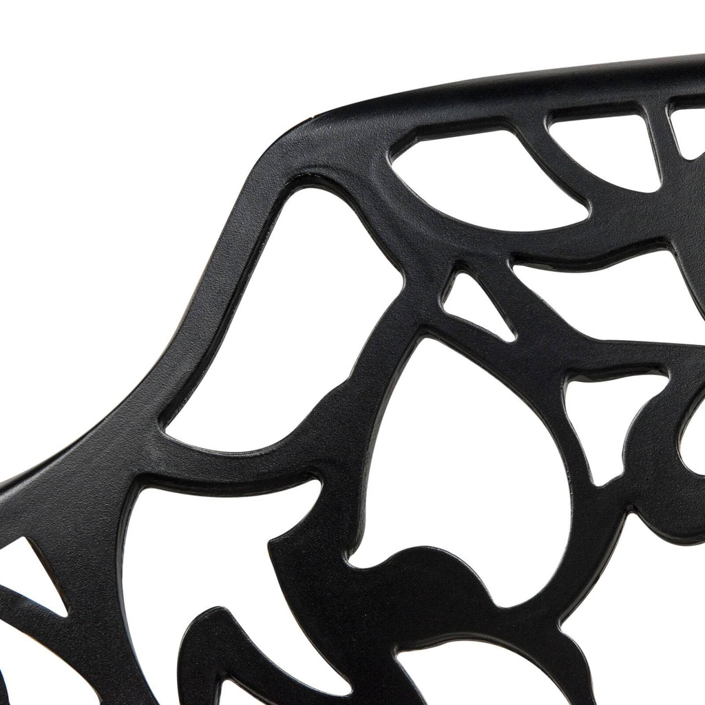Black Aluminum Dining Chair (Set of 4) Y819