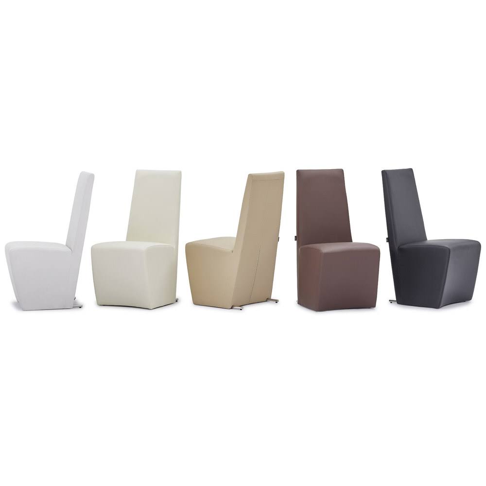 Brown High Back Modern Dining Chair Q353