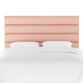 Twin Velvet Blush Headboard L663