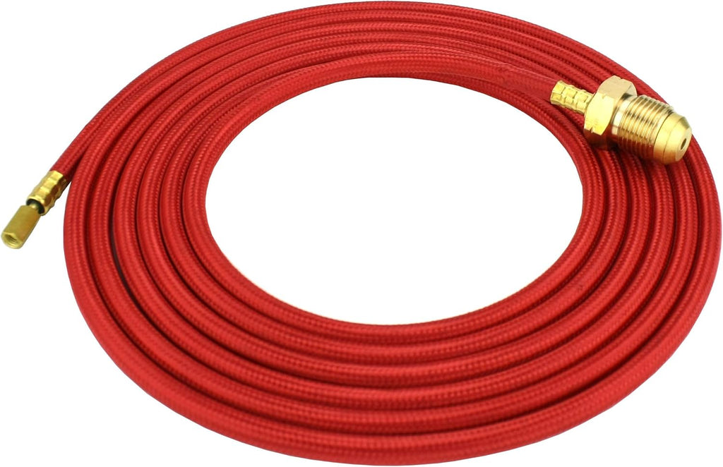 25 Feet Super Flex Red Braided Power Cable for Water-Cooled TIG Torches V482606