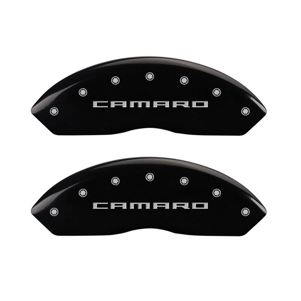 4 Caliper Covers Black Finish Silver CH Q326138