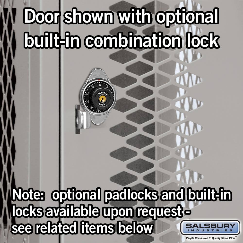 Gray Metal Locker H845790
