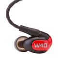 W40 Four-Driver Earphones with Microphone and MMCX Audio Cable S608