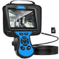 5mm Dual Lens Endoscope with 5 inch Monitor 16.5ft Flexible Cable IP67 Waterproof J464