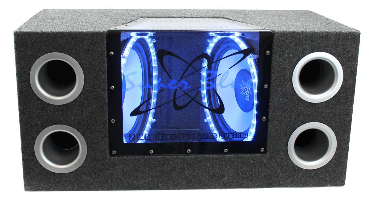 2 Pack Subwoofers & 2 Pack Amp & 2 Pack Wire Kit E861