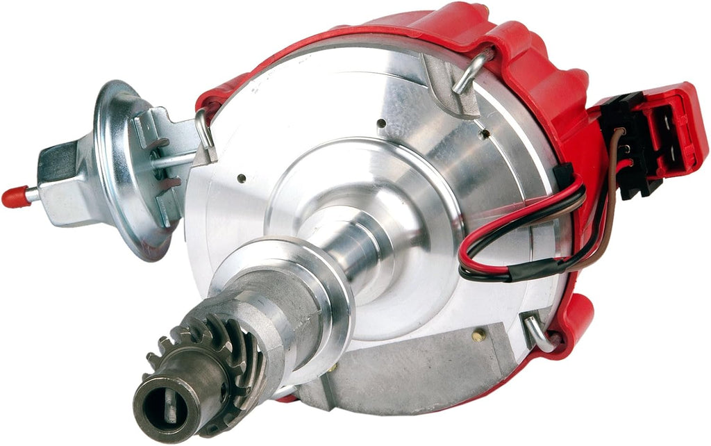 Ignition Distributor with Cap and Rotor Red Cap Pack of 2 Y427861