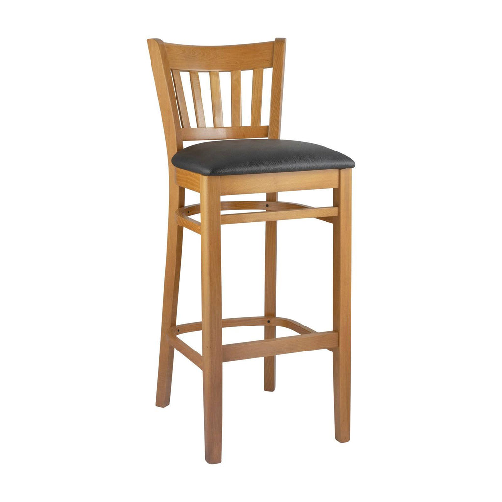 Cherry Vertical Bar Stool U3673
