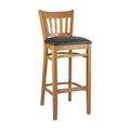 Cherry Vertical Bar Stool U3673