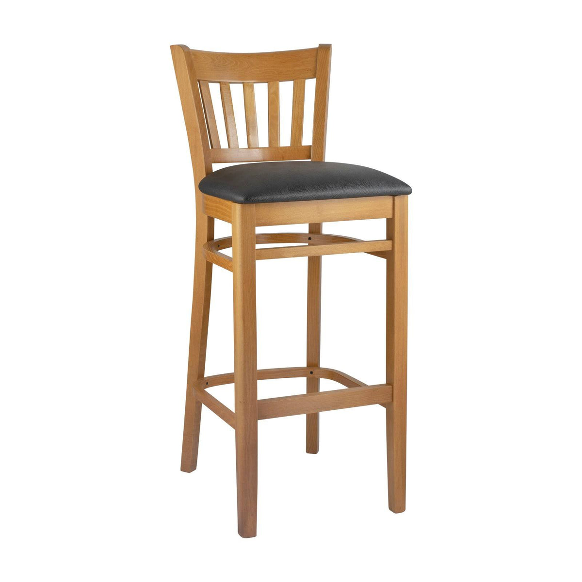 Cherry Vertical Bar Stool U3673