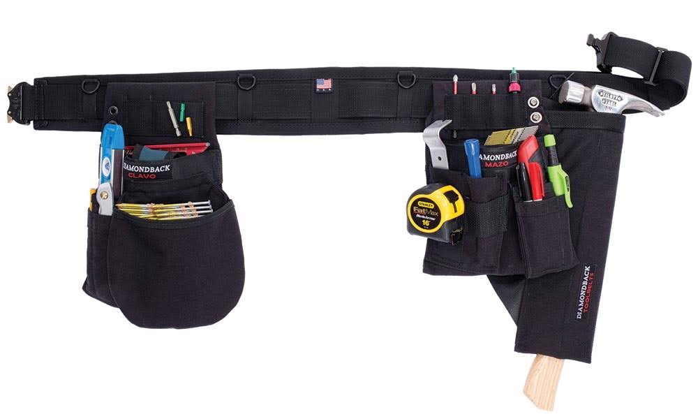 Trim Carpenter Tool Belt, Ranger Green, Medium L498