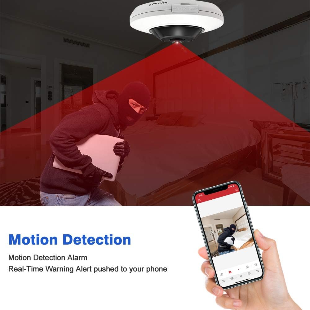 5 MP Fisheye Dome POE IP Camera B1797
