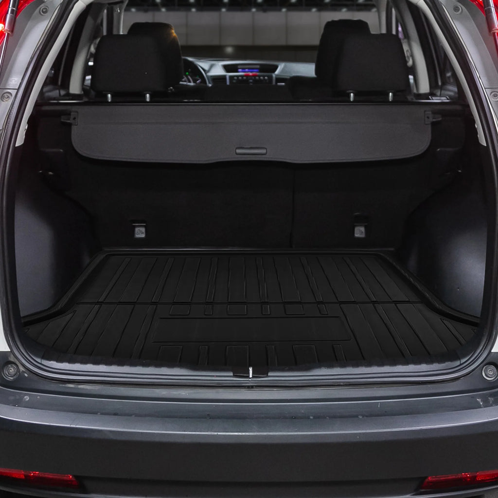 Black Cargo Rear Trunk Boot Liner Mat Floor Tray Cover Protector Y481