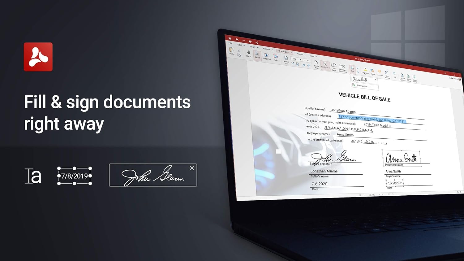 Professional PDF Editor - 1 PC/1 User /1 Year License Pack of 2 U7279