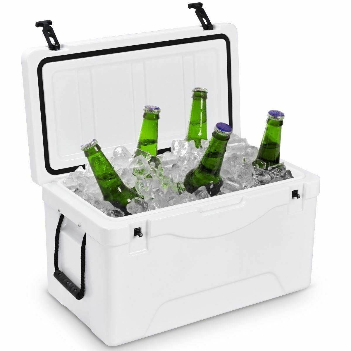 20QT Lockable Fishing Camping Cooler Ice Chest D881579