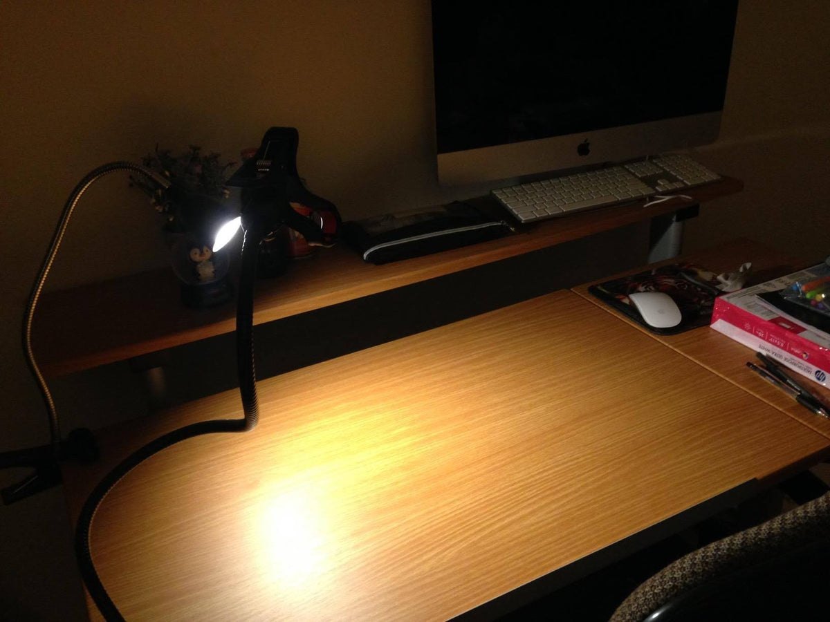 Medium Oak Height-Adjustable Drafting Table W54739