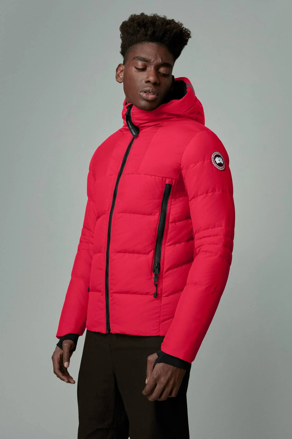 Red Men's Coat C767