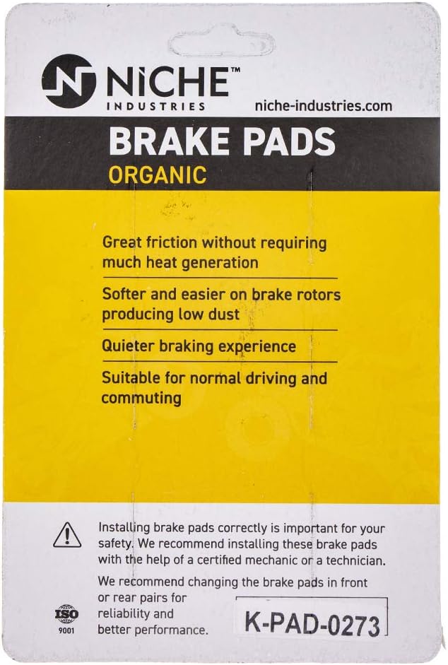 Organic Brake Pad Set Pack of 2 F248352