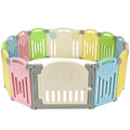 14 Panel Foldable Baby Playpen Safety Play Yard X925