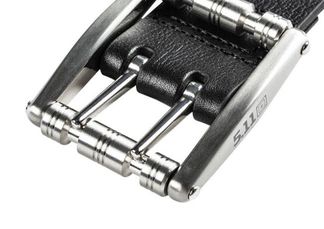 Black Leather Belt N607