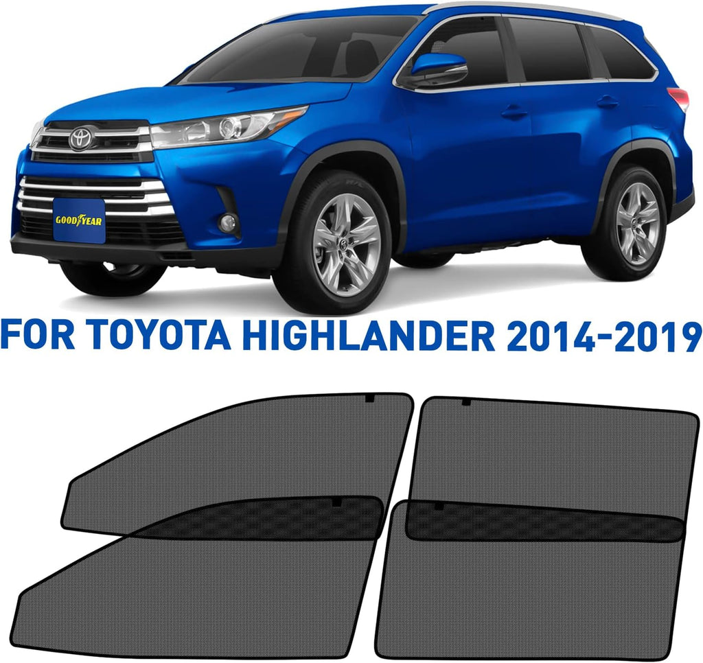 Magnetic Car Window Sunshade 4pcs X845