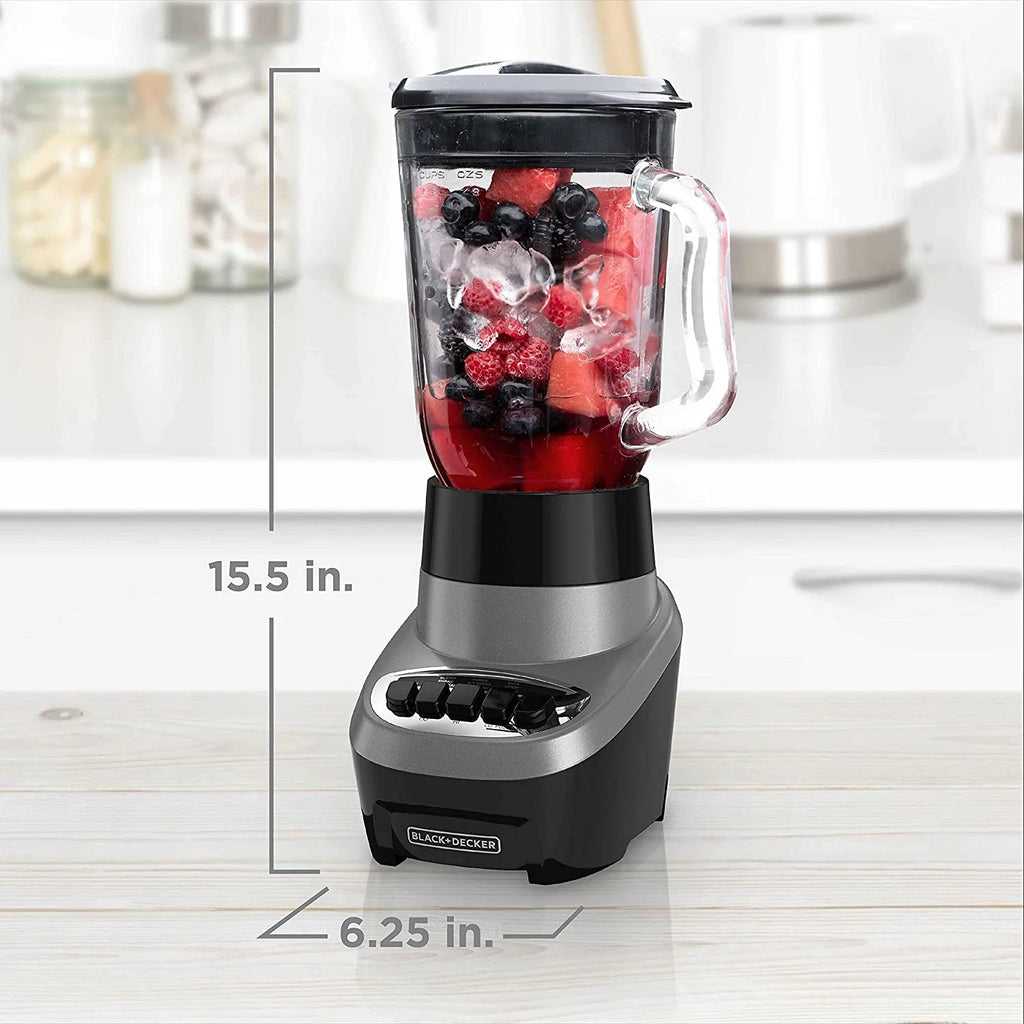 6-Cup Black/Silver P585982