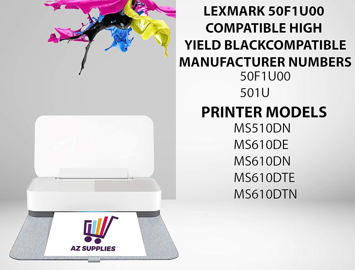 Black High Yield Toner Cartridge 2 Packs V22712