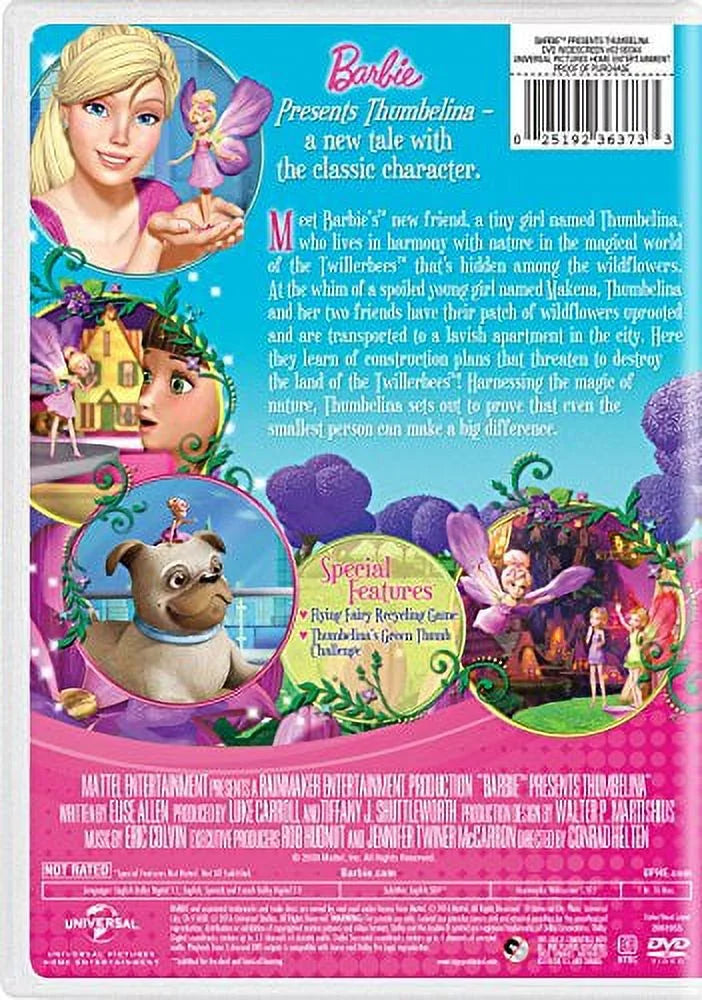 Barbie Presents Thumbelina (DVD) R4621