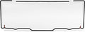 Clear Rear Windshield for Polaris Ranger B3902