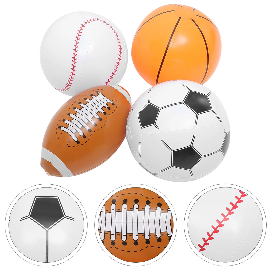 Inflatable Ball Set of 4 J36621