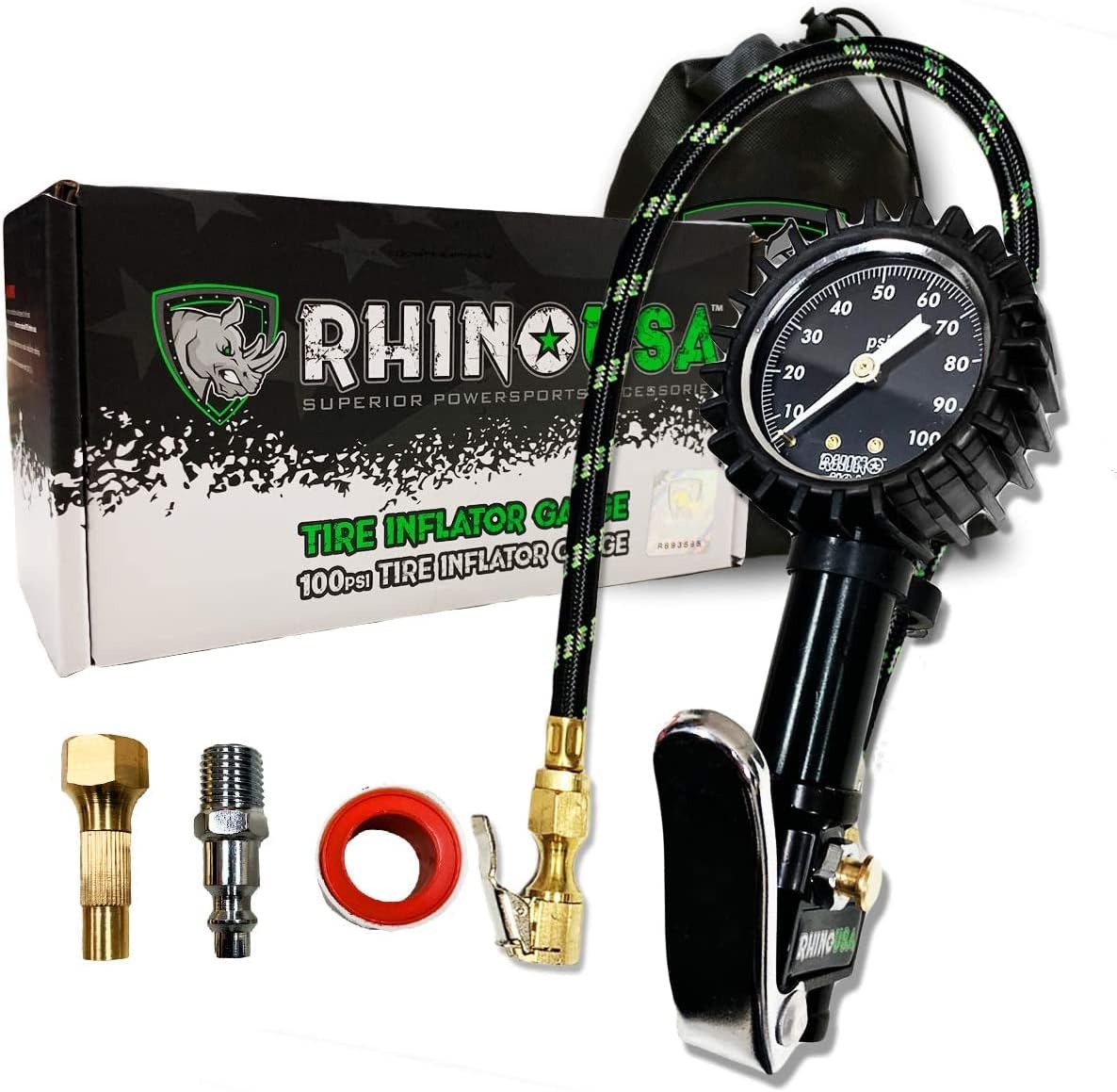 Digital Tire Inflator with Pressure Gauge (0-200 PSI) L500505