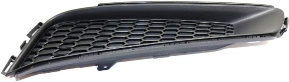 Textured Black Fog Light Cover Pair for Cadillac ATS 2013 2014 E631151