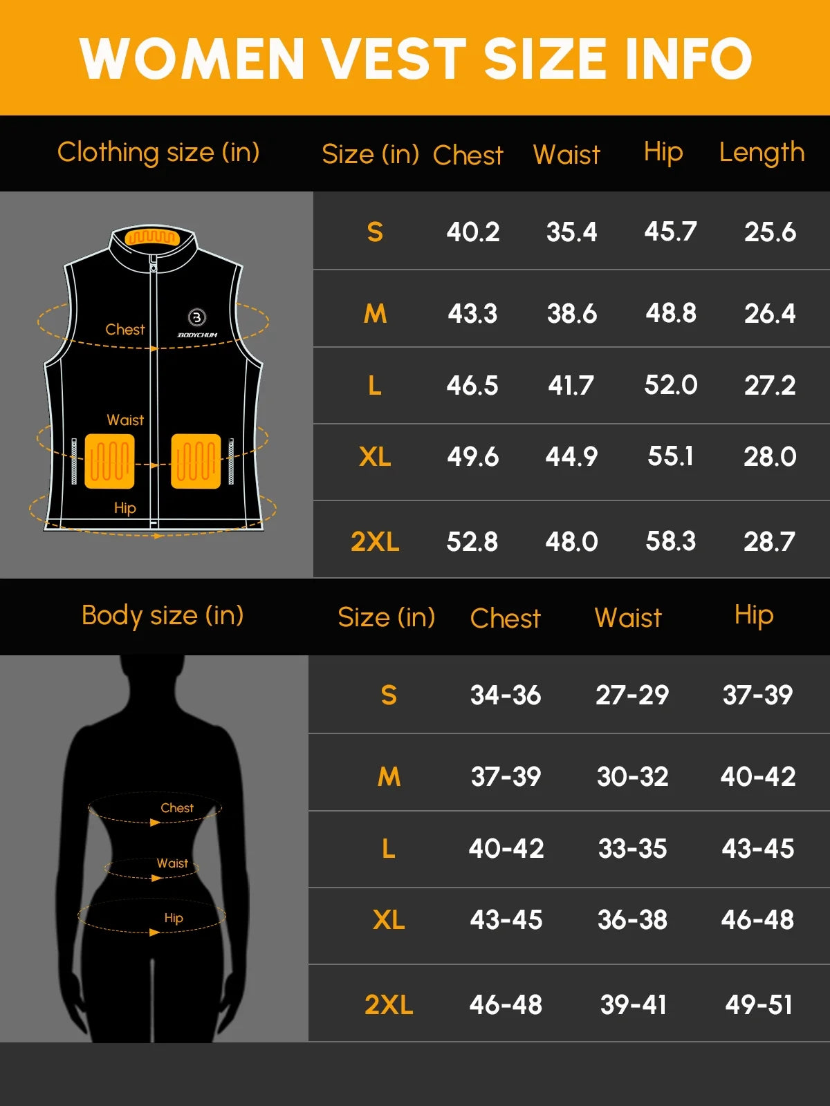 Black Fleece Heated Vest Y202783