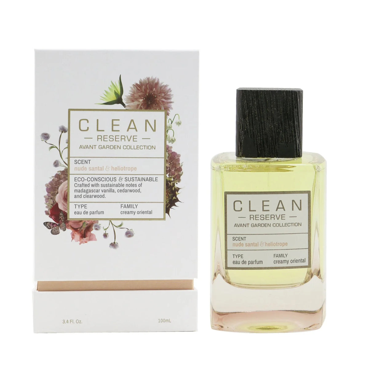 Nude Santal & Heliotrope Eau De Parfum Spray 100ml/3.4oz D446